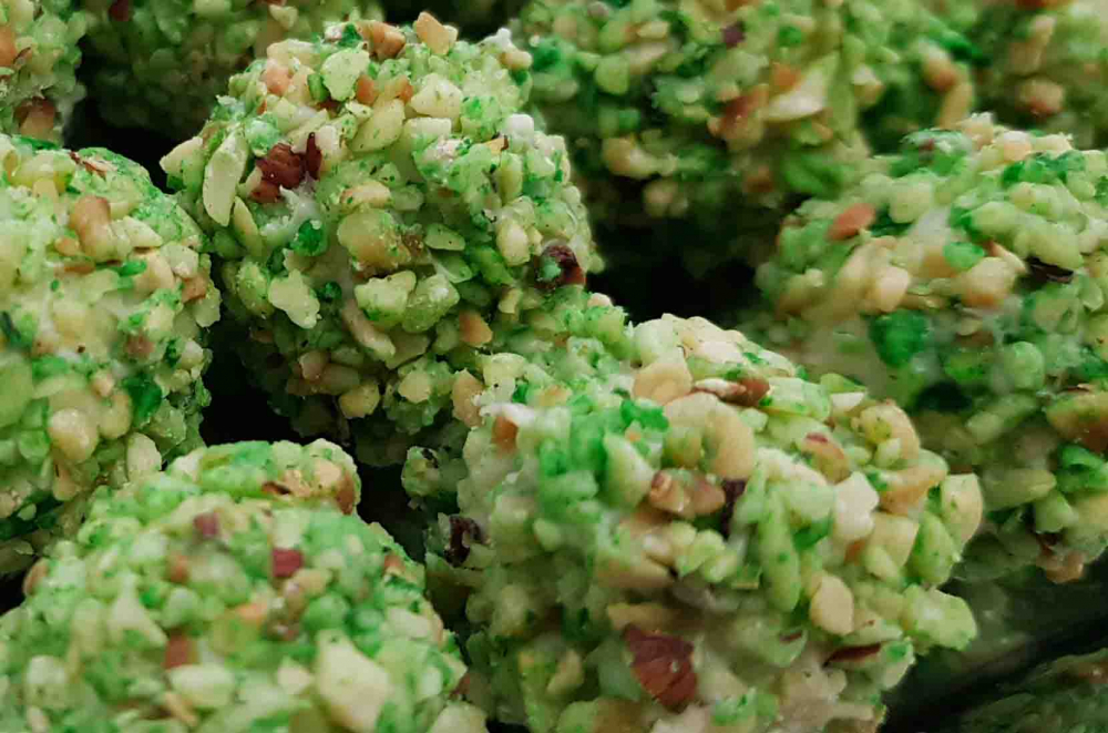 Pistazie Himbeer Trüffel